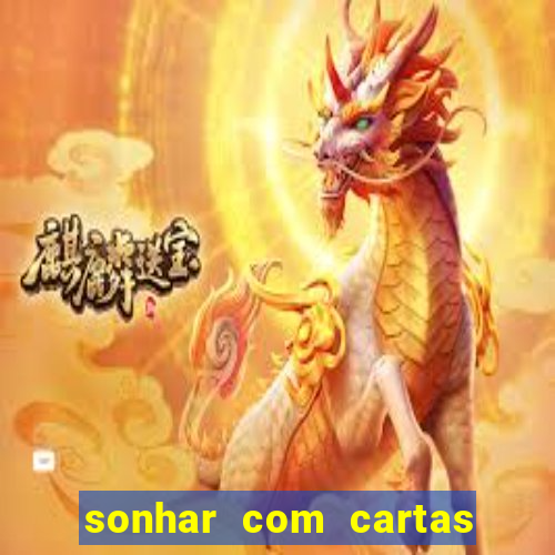 sonhar com cartas de baralho no chao